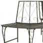 Preview: Baumbank Halbrund 160 cm Stahl