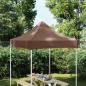 Preview: ARDEBO.de - Partyzelt-Dach 2x2 m Braun 270 g/m²
