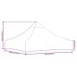 Preview: Partyzelt-Dach 2x2 m Braun 270 g/m²