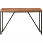 Preview: Esstisch 120x60x76 cm Massivholz Akazie und Mango 