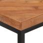 Preview: Esstisch 120x60x76 cm Massivholz Akazie und Mango 