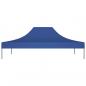 Preview: Partyzelt-Dach 4x3 m Blau 270 g/m²