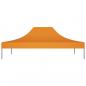 Preview: Partyzelt-Dach 4x3 m Orange 270 g/m²