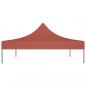 Preview: Partyzelt-Dach 4x3 m Terrakotta-Rot 270 g/m²