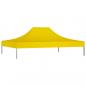 Preview: Partyzelt-Dach 4x3 m Gelb 270 g/m²