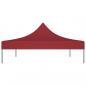 Preview: Partyzelt-Dach 4,5x3 m Burgunderrot 270 g/m²