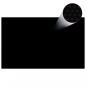 Preview: Treibende Pool-Solarplane PE 260x160 cm Schwarz und Blau