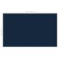 Preview: Treibende Pool-Solarplane PE 260x160 cm Schwarz und Blau