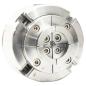 Preview: 4-Backen-Drechselfutter mit M33 Aufnahme Stahl Silbern 96 mm
