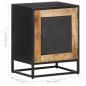 Preview: Nachttisch 40x30x50 cm Raues Mangoholz