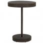 Preview: ARDEBO.de - Gartentisch Braun 75,5x106 cm Poly Rattan