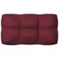 Preview: ARDEBO.de - Palettensofa-Kissen 7 Stk. Weinrot