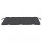 Preview: Gartenbank-Auflage Anthrazit 100x50x7 cm Oxford-Gewebe