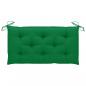 Preview: Gartenbank-Auflage Grün 100x50x7 cm Oxford-Gewebe