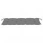 Preview: Gartenbank-Auflage Grau 120x50x7 cm Oxford-Gewebe