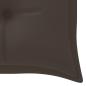 Preview: Gartenbank-Auflage Taupe 150x50x7 cm Oxford-Gewebe