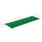 Preview: Gartenbank-Auflage Grün 180x50x7 cm Oxford-Gewebe