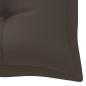 Preview: Gartenbank-Auflage Taupe 180x50x7 cm Oxford-Gewebe