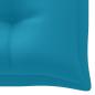 Preview: Gartenbank-Auflage Hellblau 200x50x7 cm Oxford-Gewebe