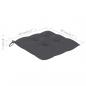 Preview: Stuhlkissen 6 Stk. Anthrazit 40x40x7 cm Oxford-Gewebe