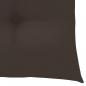 Preview: Stuhlkissen 4 Stk. Taupe 50x50x7 cm Oxford-Gewebe