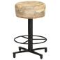 Preview: Barhocker 2 Stk. 52 cm Mango Massivholz