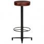 Preview: Barhocker 2 Stk. 76 cm Echtleder