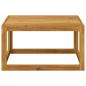 Preview: 6-tlg. Garten-Lounge-Set mit Auflagen Creme Massivholz Akazie