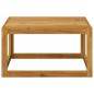 Preview: 7-tlg. Garten-Lounge-Set mit Auflagen Creme Massivholz Akazie