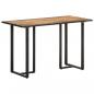 Preview: ARDEBO.de - Esstisch 120 cm Raues Mangoholz