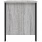 Preview: Nachttisch Grau Sonoma-Eiche 40x42x50 cm Holzwerkstoff