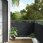 Preview: ARDEBO.de - Balkon-Sichtschutz Anthrazit 75x300 cm Oxford-Gewebe