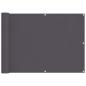 Preview: Balkon-Sichtschutz Anthrazit 75x300 cm Oxford-Gewebe
