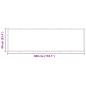Preview: Balkon-Sichtschutz Anthrazit 90x300 cm Oxford-Gewebe