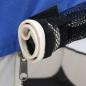 Preview: Faltbarer Welpenlaufstall mit Tragetasche Blau 110x110x58 cm