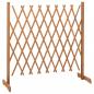 Preview: Garten-Rankzaun Orange 180x100 cm Massivholz Tanne