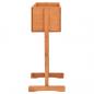 Preview: Garten-Spalier mit Blumenkasten Orange 45x30x74 cm Tannenholz 