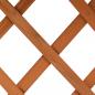 Preview: Garten-Spalier mit Blumenkasten Orange 45x30x74 cm Tannenholz 