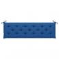 Preview: Gartenbank-Auflage Blau 180x50x7 cm Oxford-Gewebe