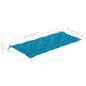 Preview: Gartenbank-Auflagen 2 Stk. Hellblau 120x50x7 cm Oxford-Gewebe