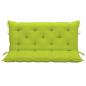 Preview: Gartenbank-Auflagen 2 Stk. Hellgrün 120x50x7 cm Oxford-Gewebe
