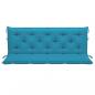 Preview: Gartenbank-Auflagen 2 Stk. Hellblau 150x50x7 cm Oxford-Gewebe