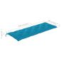 Preview: Gartenbank-Auflagen 2 Stk. Hellblau 150x50x7 cm Oxford-Gewebe