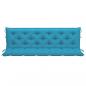 Preview: ARDEBO.de - Gartenbank-Auflagen 2 Stk. Hellblau 180x50x7 cm Oxford-Gewebe