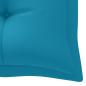 Preview: Gartenbank-Auflagen 2 Stk. Hellblau 180x50x7 cm Oxford-Gewebe