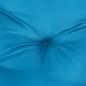 Preview: Gartenbank-Auflage Hellblau 180x(50+50)x7 cm Oxford-Gewebe