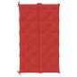 Preview: Gartenbank-Auflage Rot 180x(50+50)x7 cm Oxford-Gewebe