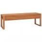 Preview: TV-Schrank 140x40x45 cm Teakholz