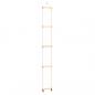 Preview: ARDEBO.de - Kinder-Strickleiter Massivholz und PE 30x168 cm 