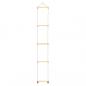 Preview: Kinder-Strickleiter Massivholz und PE 30x168 cm 
